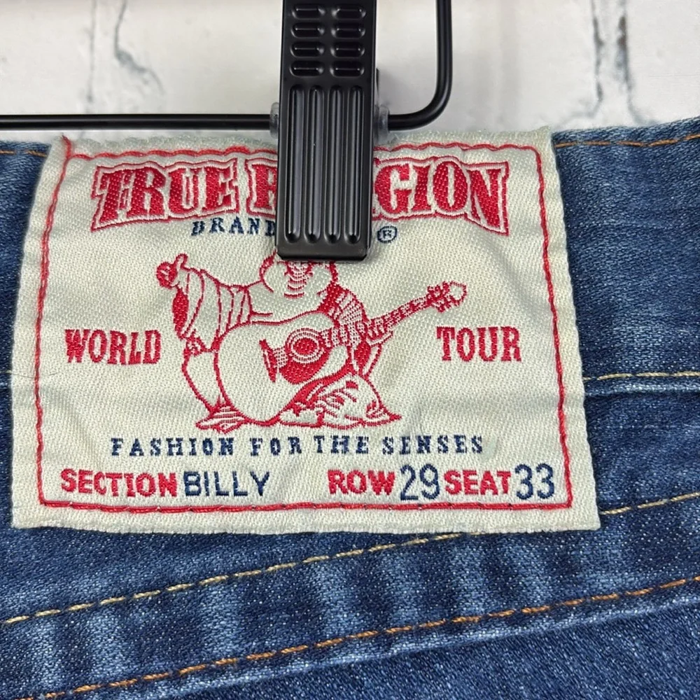 TRUE RELIGION Men's Billy Bootcut Jeans size 29x33